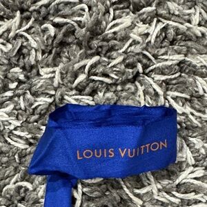 Louis Vuitton Royal Blue ribbo with Gold Lettering